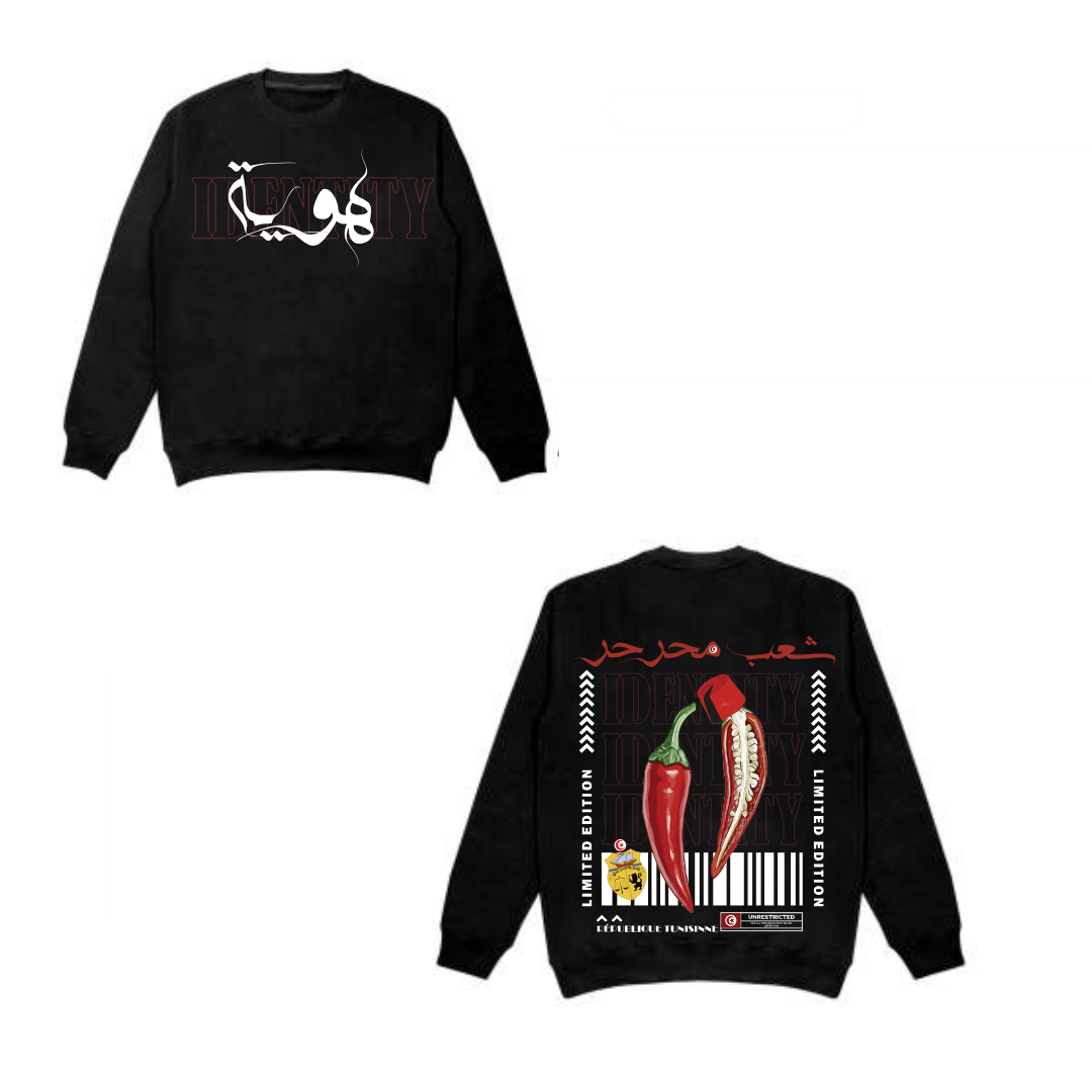 Sweat « Identité – شعب محرحر » – Edition Limitée