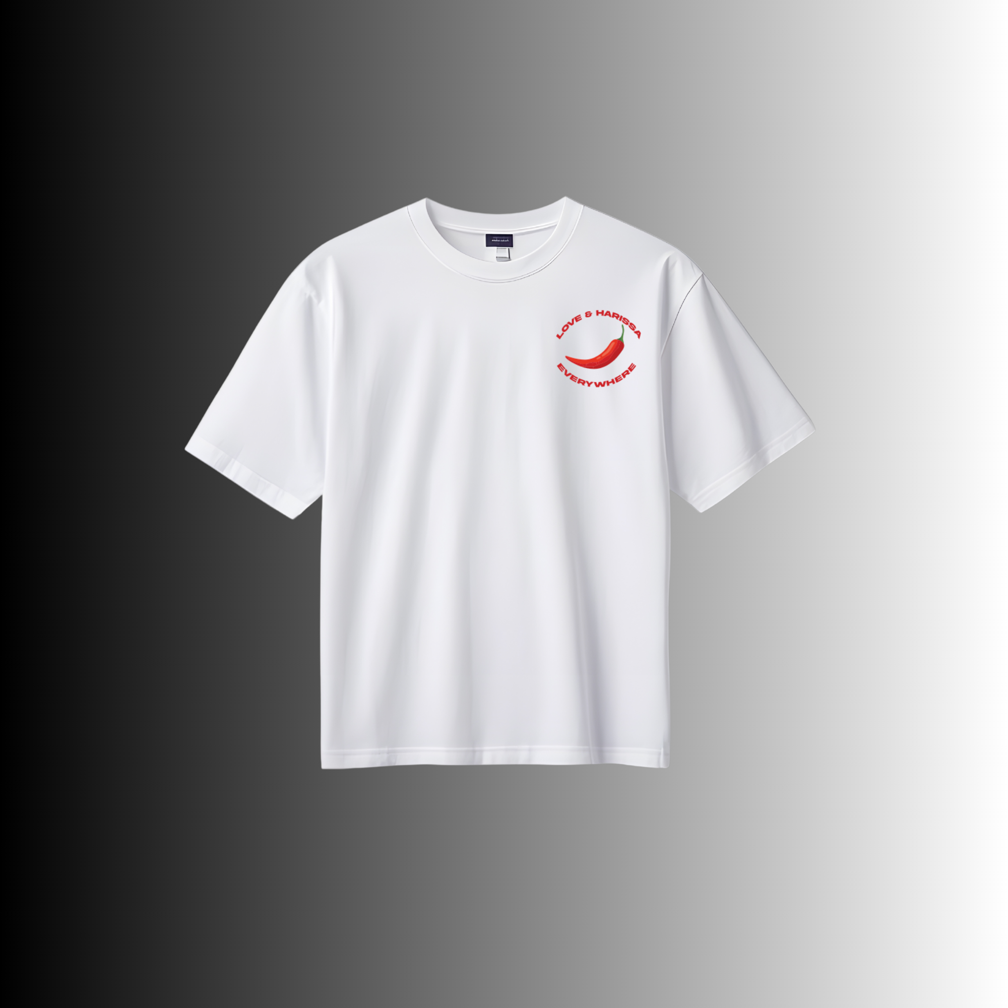 T-Shirt Oversize « شعب محرّر » – Streetwear Tunisien