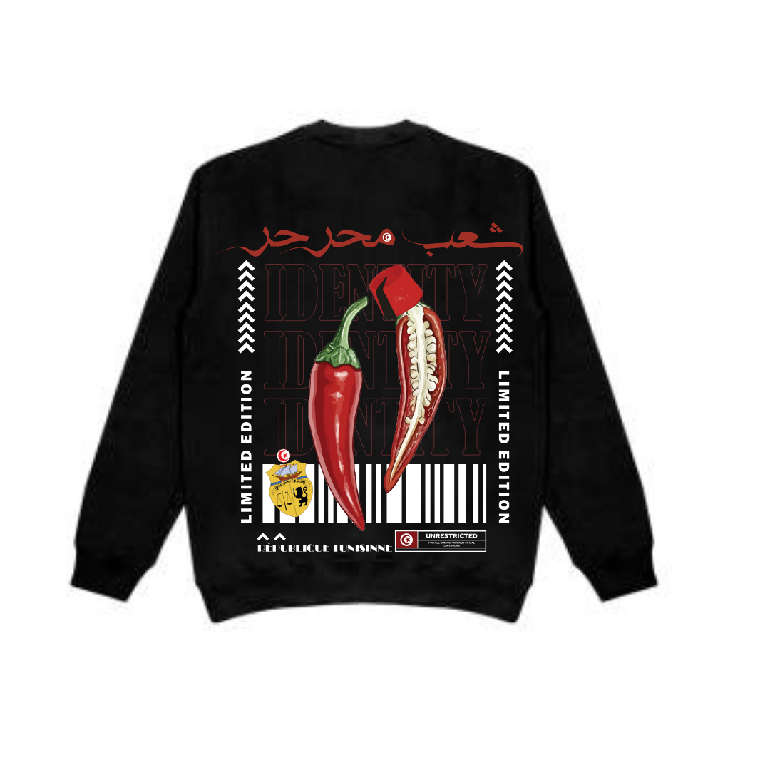 Sweat « Identité – شعب محرحر » – Edition Limitée