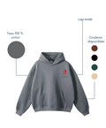 Hoodie Premium – Logo Brodé Twazwiza (Unisexe)